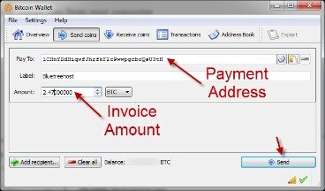 how to receive bitcoin payment